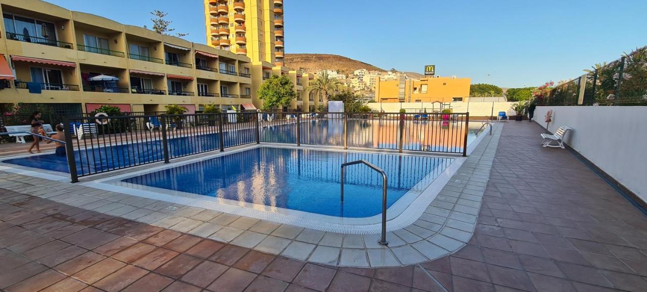 Апартаменты Torres Del Sol-La Perla Ocean View Лос Кристианос Экстерьер фото