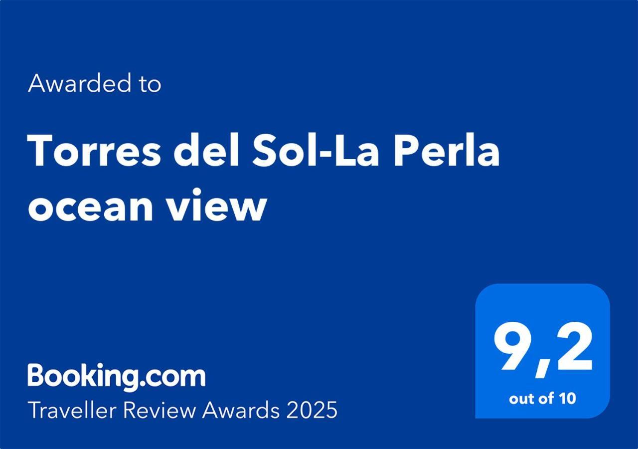 Апартаменты Torres Del Sol-La Perla Ocean View Лос Кристианос Экстерьер фото